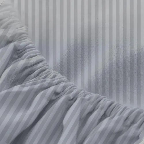 Vista 13 de Sábana bajera ajustable 100% de algodón egipcio de 800 hilos, tamaño individual, color negro, se adapta a colchones de hasta 21 pulgadas