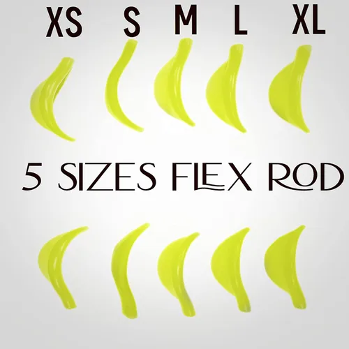 Vista 3 de Lash Lift Shield C Curl 5 Size Lash Lift Lamination Pad Rapid 5 Minute Lash Lifting Shields Make Eyes Voluminous Flexible C Curl Pads Extreme Perm