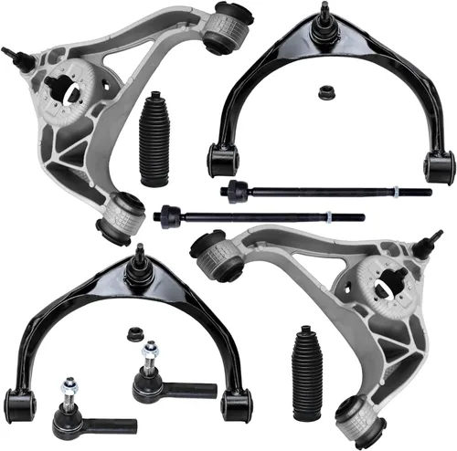 Vista 188 de Detroit Axle - Kit de suspensión delantera de 10 piezas para Chevrolet Trailblazer GMC Envoy 2002-2009 2003 2004 2005 2006 2007 2008 Brazos