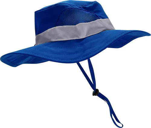 Vista 2 de Conjunto de combinación para niños y niñas: chaleco de carga para niños con correas de seguridad reflectantes y sombrero de protección solar flexible