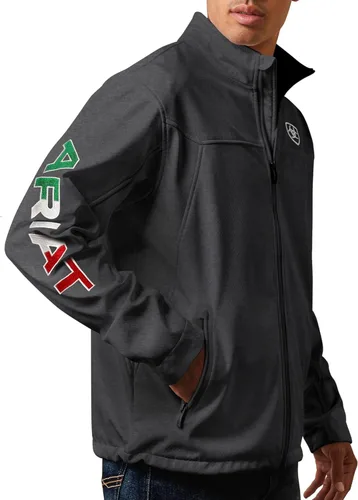 Vista 4 de ARIAT Men's Classic Team Softshell Mexico Jacket