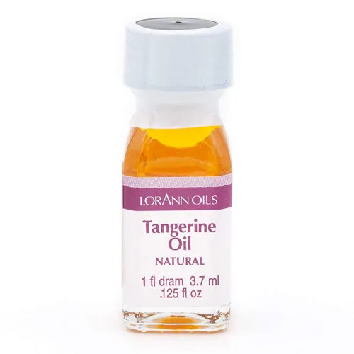 Vista 3 de LorAnn Aceite de Mandarina SS, Natural, 1 botella de dram (0.0125 fl oz - 0.1 fl oz - 1 cucharadita)