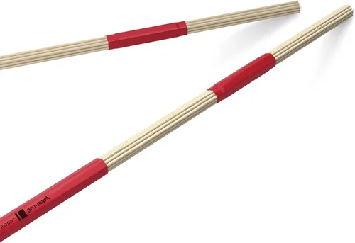 ProMark Cool Rods - Baquetas de tambor C-Rods - Silenciosas, para pequeñas actuaciones - 7A, 0.425 pulgadas de diámetro - 16 pulgadas de longitud -