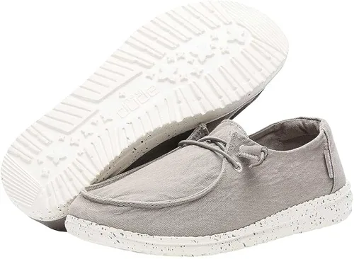 Vista 3 de Hey Dude - Mocasines Wendy con agujetas para mujer cómodos y ligeros variedad de tamaños