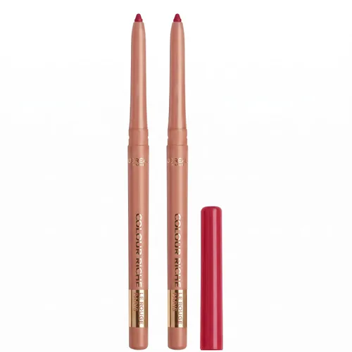 Vista 20 de L'Oreal Paris Colour Riche - Lápiz delineador de labios cremoso con Omega 3 y vitamina E, 782 Toffee To Be (marrón oscuro cálido), paquete de 2
