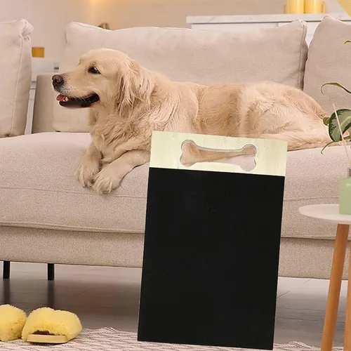 Vista 4 de Tabla para rascar uñas de perro, lima de doble cara para patas de perros, almohadilla de arena de dos caras, 15.7 x 8.8 pulgadas, divertido cuidado