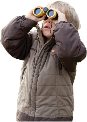 Vista 6 de Coghlan's Binoculares para niños – Binoculares compactos y ligeros de 4 x 30 pulgadas para observación de aves, senderismo, campamento y exploración