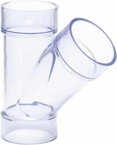 POWERTEC Accesorio Y de 2-1/2 pulgadas ID para tubos de recolección de polvo de 2 1/2 pulgadas OD, adaptadores y accesorios, accesorios de