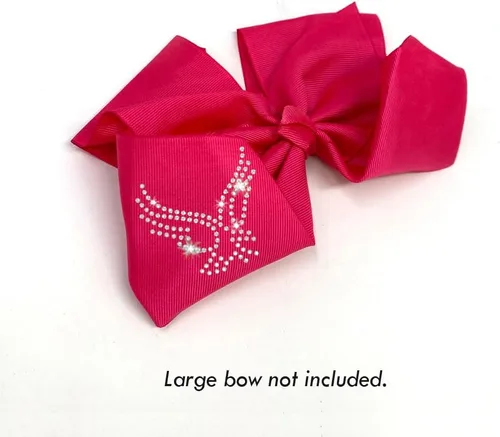 Vista 2 de Eagles Hawks Bird Mascot - Juego de 9 camisetas de cristal con diamantes de imitación para planchar JCS Rhinestones