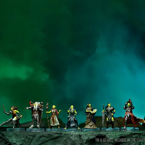 Vista 9 de Dungeons & Dragons D&D Icons of The Realms: Githyanki Warband - 7 Pre-Painted Figure Set, RPG Miniatures