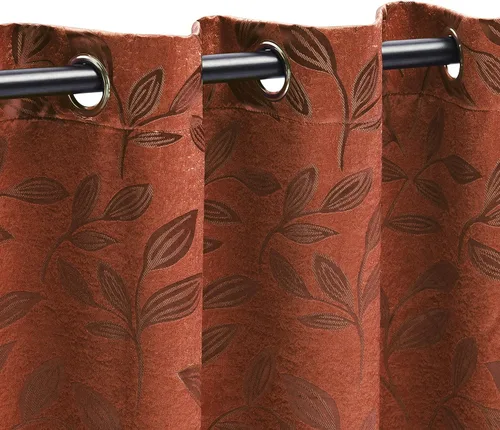 Vista 2 de Superior Cortinas opacas, oscurecimiento de la habitación, decoración de ventana para dormitorio, bloqueo solar, térmicas, cortinas bohemias