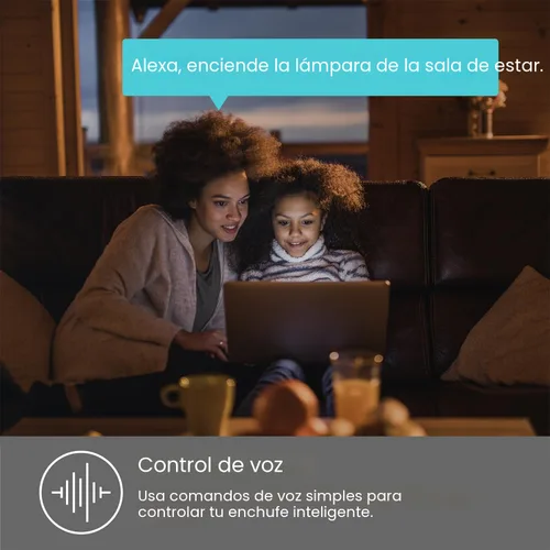 Vista 4 de Kasa Smart Plug KP200 - Enchufe inteligente para casa inteligente enchufe Wi-Fi de pared, funciona con Alexa, Google Home e IFTTT, no requiere hub
