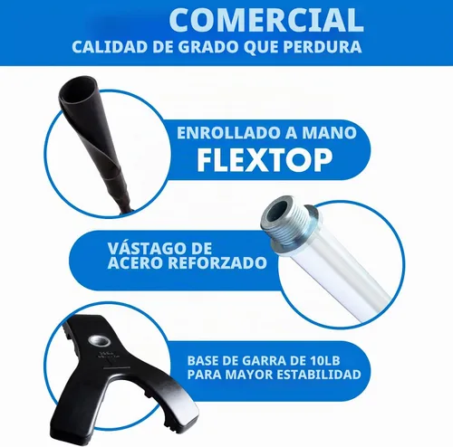 Vista 3 de Base de Bateo Pesada Tanner Base de Bateo Ultra Duradera con Base de "Garra" Ponderada para la Máxima Estabilidad en Superficies Desiguales Se