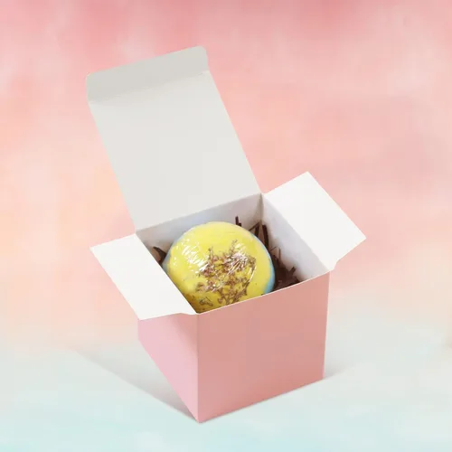 Vista 6 de COTOPHER 60 cajas de regalo pequeñas, cajas de regalo de 2 x 2 x 2 pulgadas, cajas de regalo de papel con cintas, caja de dulces para regalos