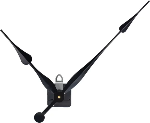 Vista 8 de Hicarer Mecanismo de Reloj de Cuarzo de Alto Torque de Eje Largo de Repuesto con Manecillas Tipo Espada de 12 Pulgadas de Largo Movimiento de Reloj