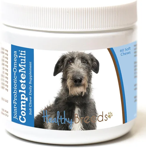 Vista 67 de Healthy Breeds Cavalier King Charles Spaniel - Multivitamínico todo en uno, completo con probióticos, glucosamina, condroitina y omegas, 60