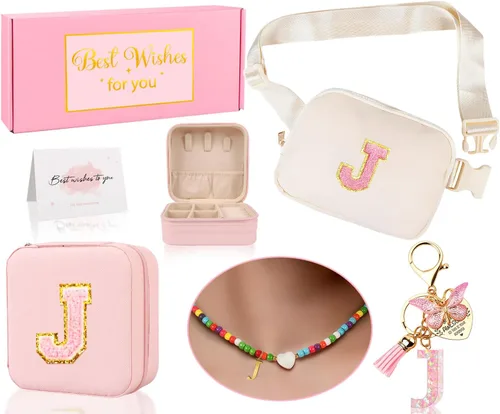 Vista 26 de Riñonera personalizada para niñas, Blanco Rosa, Small