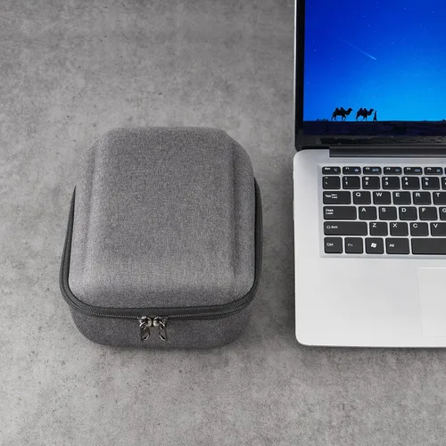 Vista 5 de Geekria Funda de micrófono para Creators compatible con FIFINE AmpliGame A6V, A6T, A6B, A6W, A6TB, A6TP, A6VB, A6VW, funda de transporte