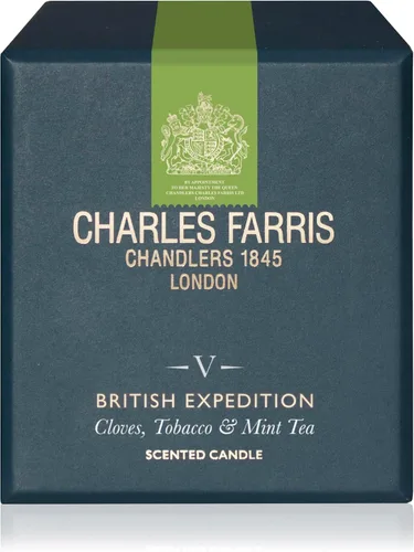 Vista 4 de Charles Farris Vela perfumada de lujo – 1 mecha, vertida a mano, larga duración, combustión limpia, 7.5 onzas, quema hasta 50 horas, fabricada