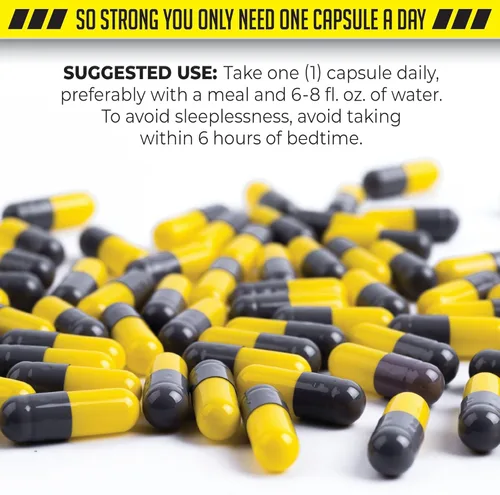 Vista 7 de NDS Nutrition XT - Termogénico súper concentrado con L-carnitina y teacrina para eliminar grasa - Apoya máxima energía, concentración, quema