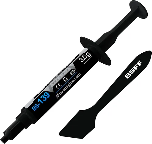 Vista 10 de Pasta térmica, 0.06 oz con kit de herramientas de pasta de CPU disipador térmico de pasta de compuesto térmico para IC/procesador/CPU/todos