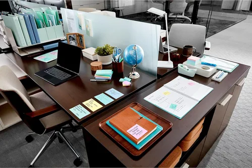 Vista 16 de Post-it Colección Jaipur Papel para anotar, de 3 x 3 pulgadas. Paquete de 5 resmas (654-5UC)., Marseille Collection