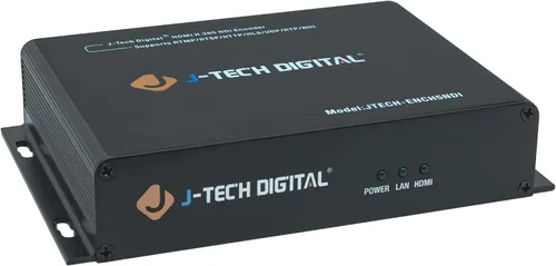 Vista 11 de J-Tech Digital 4 puertos H.264 H.265 HDMI video IPTV codificador soporta 4K 30Hz [JTECH-ENCH54]