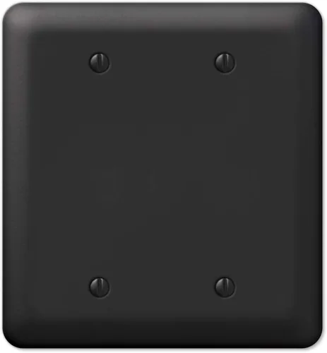 Vista 6 de Amerelle Devon Single Rocker - Placa de pared de acero en almendra