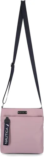 Vista 7 de Nautica Diver - Bolso bandolera pequeño de nailon para mujer con correa ajustable para el hombro