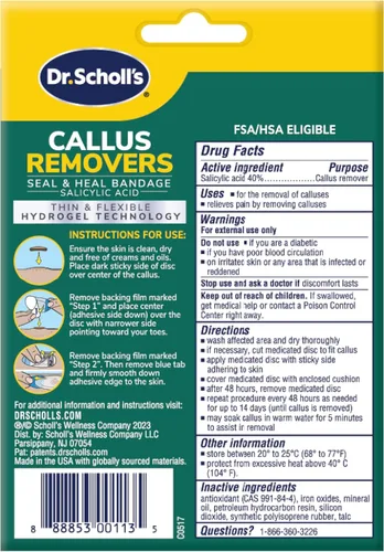 Vista 7 de Removedor de callos Duragel de Dr. Scholl's, 12