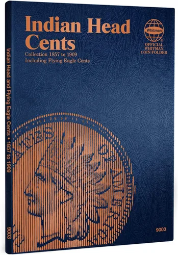 Vista 7 de Whitman Carpeta de monedas US Flying Eagle, Indian y Lincoln Cent Juego de cinco volúmenes 1857 - Fecha # 9003, 9004, 9030, 9033, 4004