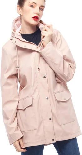 Impermeable para mujer Rosa Coral