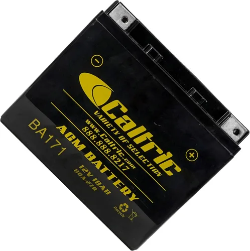 Vista 7 de Caltric Agm - Batería compatible con Honda Vf1100S Vf-1100S V65 Magna 1984 1985