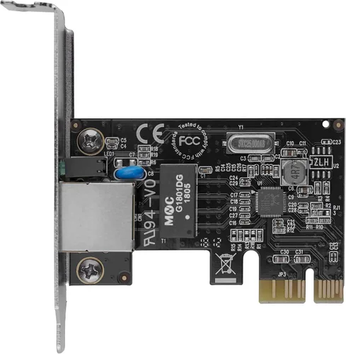 Vista 5 de StarTech.com Tarjeta de red PCIe de 1 puerto, perfil bajo, puerto RJ45, chipset Realtek RTL8111H, tarjeta de red Ethernet, tarjeta de red adaptador
