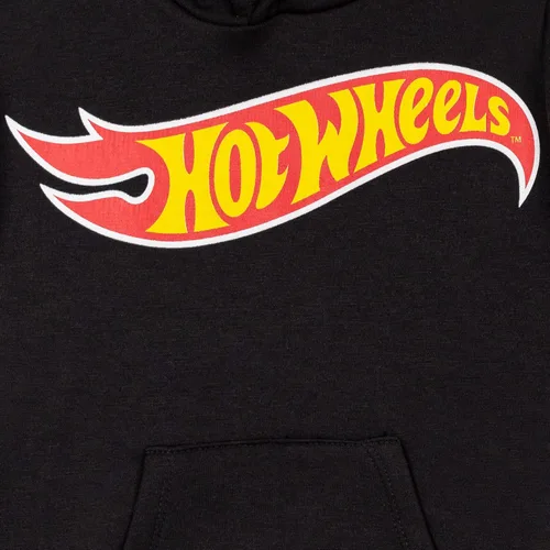 Vista 3 de Hot Wheels Sudadera con capucha de forro polar para niños pequeños a niños grandes