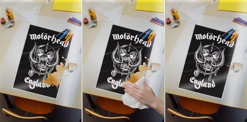 Vista 4 de Motorhead - Music Poster (London - Motörhead) (Size: 24" x 36") (Laminated Poster)