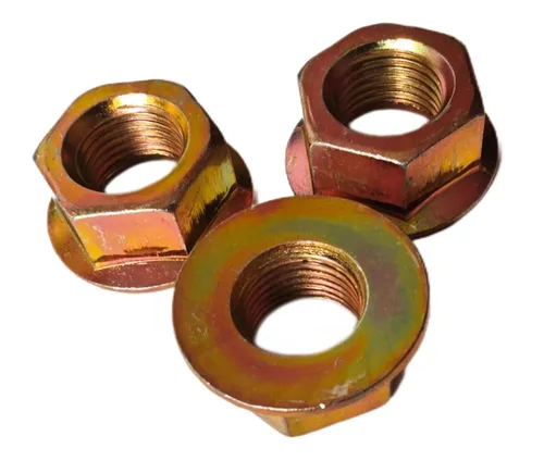 Vista 2 de Paquete de 3 tuercas de hoja de husillo para cortacésped MTD Cub Cadet RZT 50 - RZT 54 - RZT42