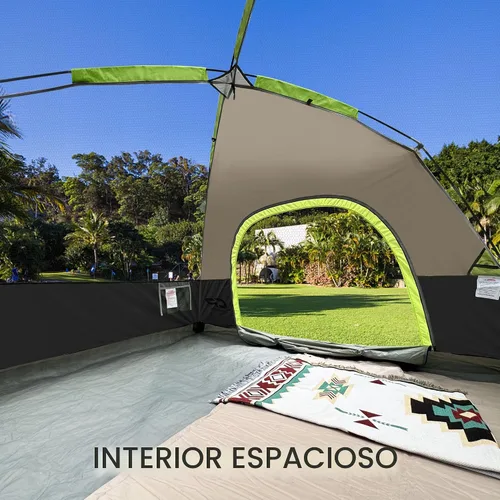 Vista 4 de CAMPROS CP Tents for Camping 2/4/6 Person, Waterproof Windproof Dome Tent Camping Tents with Rainfly Easy Setup in 5 Mins, Portable Tents with