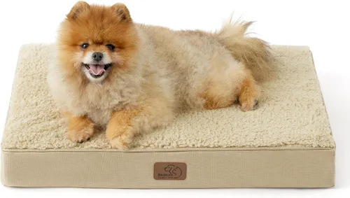 Vista 42 de Bedsure - Camas XL para perros de tamaño grande - Cómodas camas planas extra grandes para mascotas con funda extraíble y lavable, colchón ortopédico
