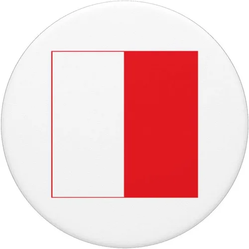 Vista 3 de H Hotel Nautical Bandera - Señal internacional - Regalo de barco - PopSockets Grip y soporte para teléfonos y tabletas, Negro