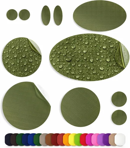 Vista 34 de aZengear Parches de reparación para chaquetas, tienda de campaña, puntera de zapatos, colchón de aire, inflables, equipo de PVC, impermeable