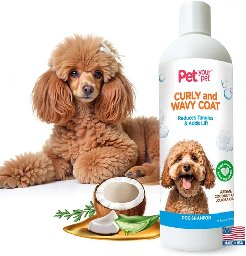 Vista 10 de Champú natural para perros para abrigos gruesos, 16 onzas