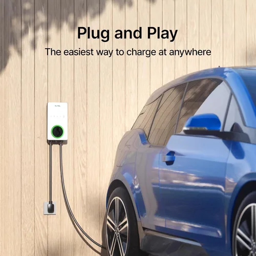 Vista 3 de Autel MaxiCharger - Cargador EV de nivel 2 de hasta 40 amperios, 240 V, estación de carga rápida para vehículos eléctricos para interiores