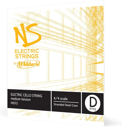 Vista 4 de D'Addario NS Electric - Cuerda para violonchelo bajo en F, escala 4/4, tensión media