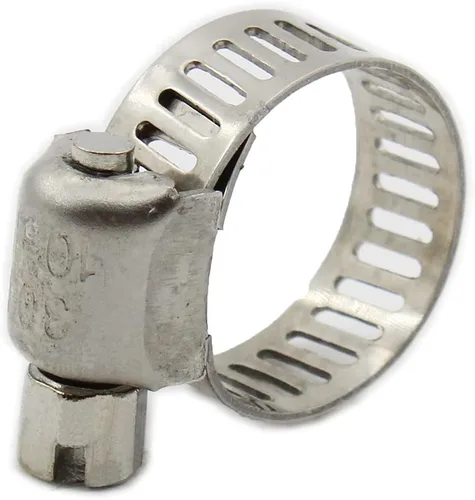 Vista 4 de 20 abrazaderas de cable, abrazaderas ajustables de acero inoxidable 304 para conductos, abrazadera de tubo, abrazadera de conducto de aire