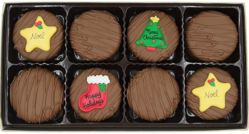 Vista 241 de Galletas Oreo bañadas en chocolate oscuro y con leche, de Philadelphia Candies