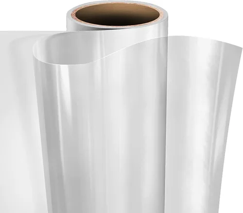 VViViD Rollo de vinilo transparente de laminación autoadhesivo para troqueladoras y trazadores de vinilo (12 pulgadas x 6 pies)