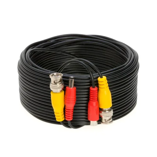 Vista 7 de Cables Direct Online Cable de extensión de video BNC prefabricado negro de 10 pies para CCTV, cámara de seguridad, DVR, sistema de vigilancia, cable