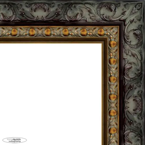 Vista 6 de Poster Palooza 5x5 Inch Traditional Complete Wood Square Picture Frame with UV Acrylic Plexiglass, Foam Board Backing & Hardware Included - 5x5 Inch