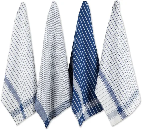 Vista 12 de DII Everyday Basic Collection - Juego de toallas de cocina tejidas, 20 x 28 pulgadas, berenjena, 8 piezas